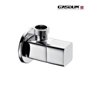 GD-DB-1524 PREMIUM TOILET ANGLE STOP COCK CHROME