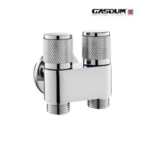 GD-DB-303 PREMIUM TOILET TWO IN BIB COCK CHROME